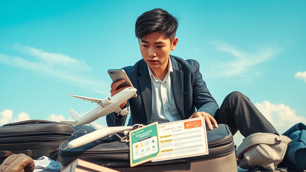 제주도 비행기 결항 대처법: 날씨 영향부터 보상 절차까지 (2025최신) 7 결항 대비, 체크리스트 확인! (realistic 스타일)