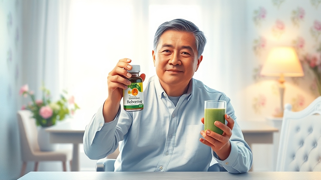 베르베린 효능 총정리 건강관리 2025 5 베르베린 복용 가이드 (watercolor 스타일)