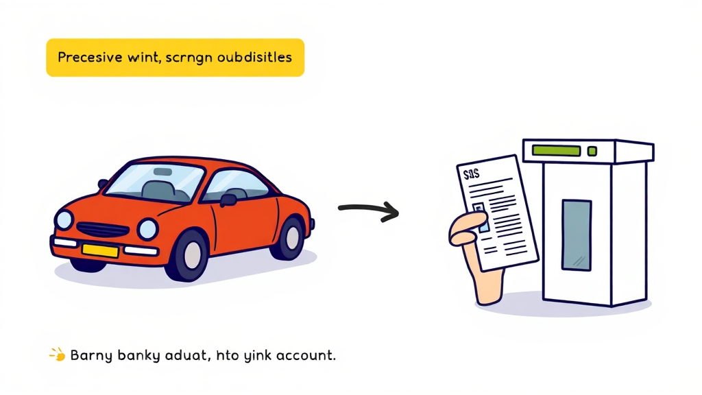 신청 절차 및 필수 서류 준비 (cartoon 스타일)