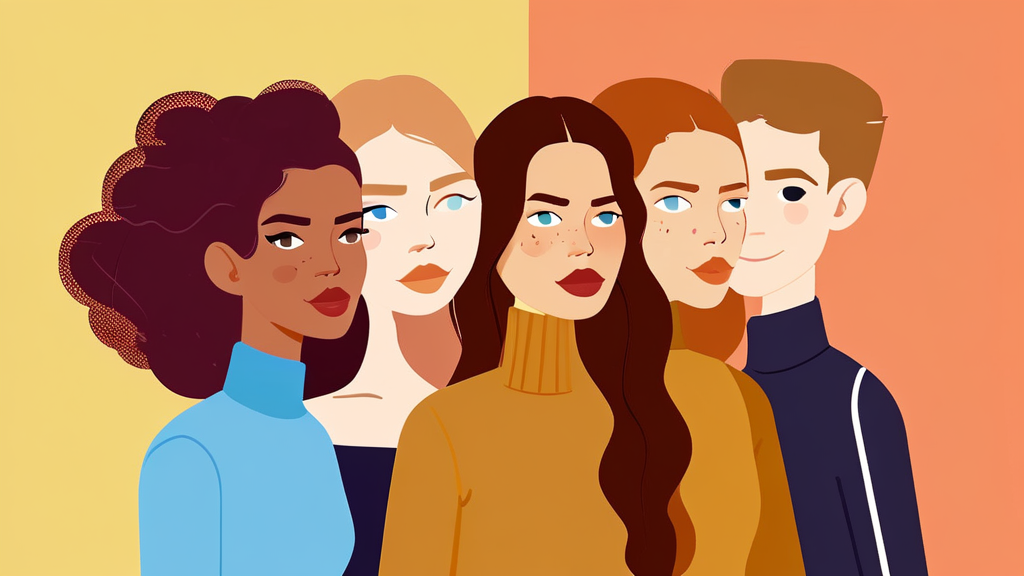 환절기 피부 트러블, 똑똑하게 대처하는 방법 (illustration 스타일)