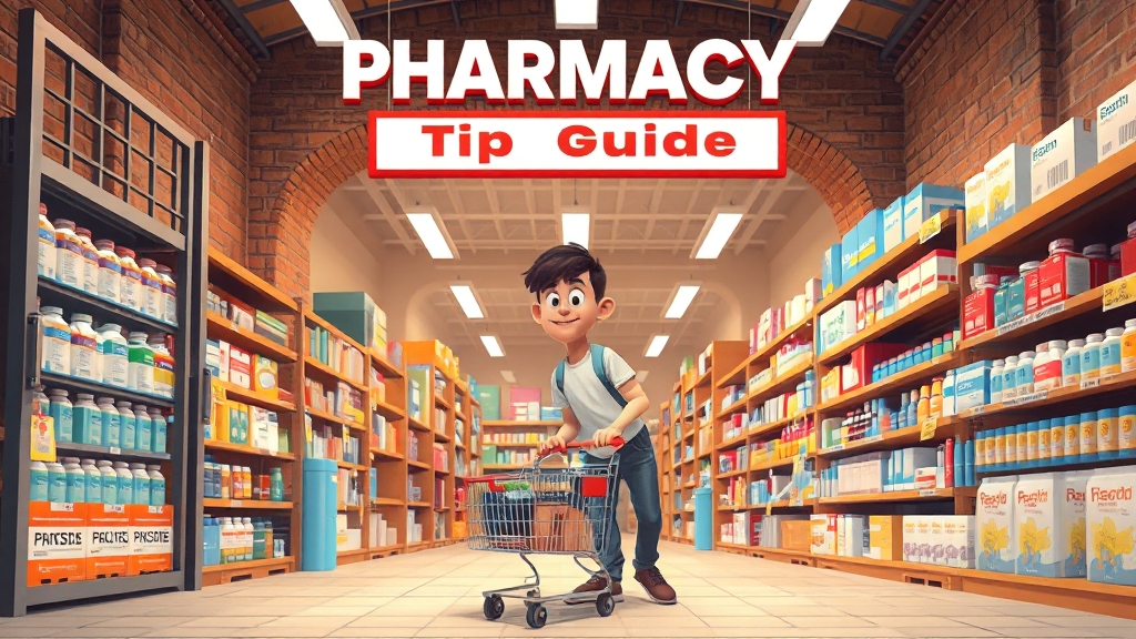 창고형 약국, 이런 분들께 추천해요! (cartoon 스타일)