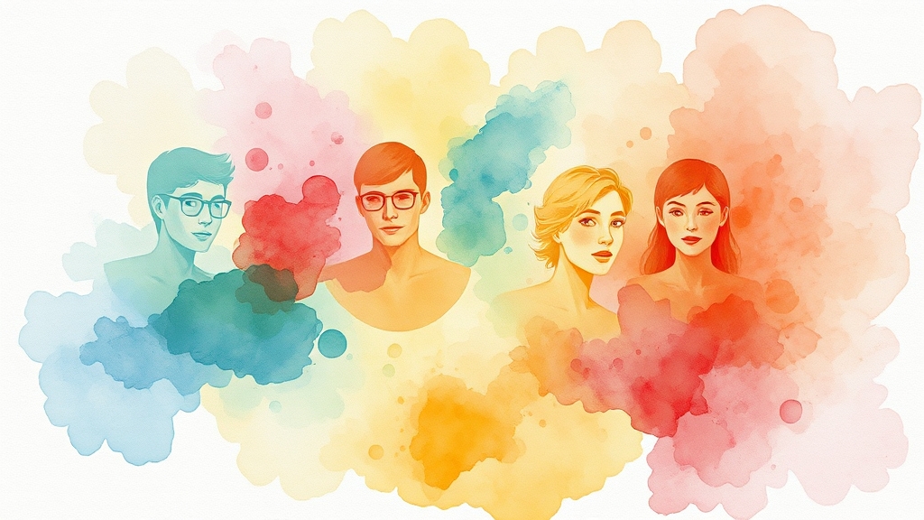 16가지 MBTI 성격 유형 완벽 분석 (watercolor 스타일)