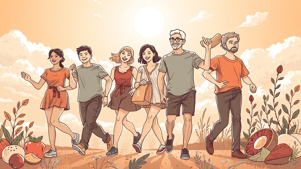 관절 건강 추가 관리법 (illustration 스타일)