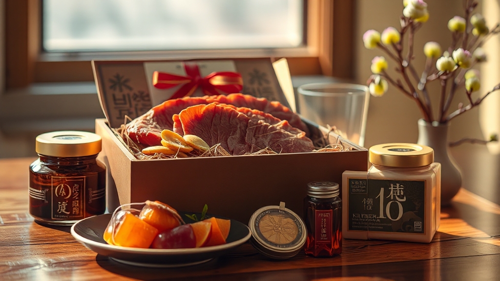 프리미엄 선물 트렌드 (realistic 스타일)