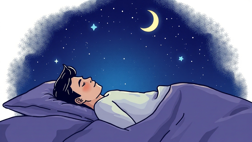 멜라토닌, 무엇일까요? (illustration 스타일)