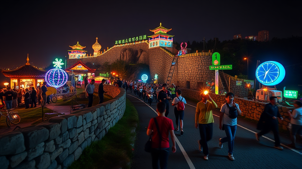 동화 같은 추억 만들기: 특별한 경험과 포토 스팟 (realistic 스타일)