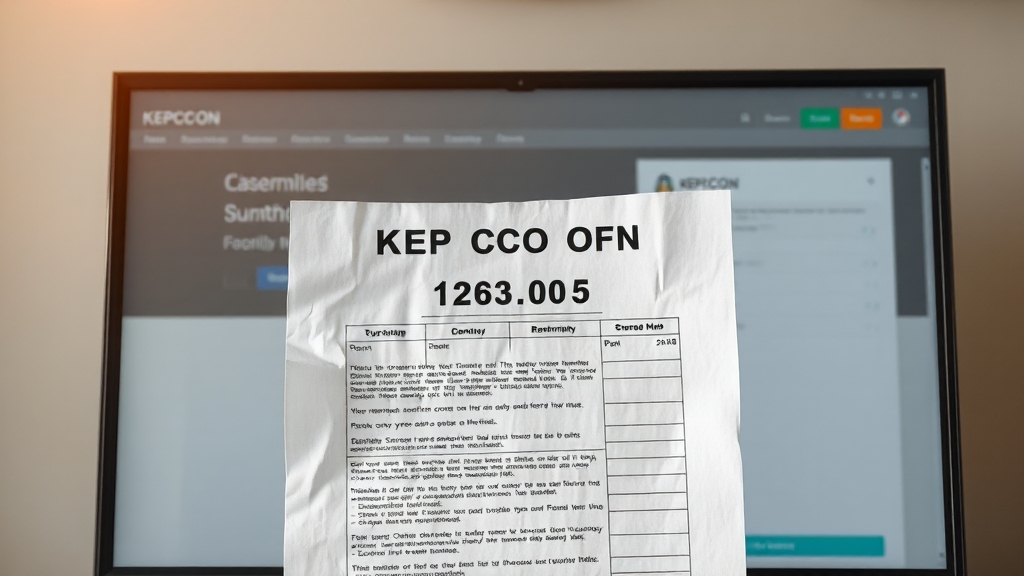 고지서로 확인하는 방법 (realistic 스타일)