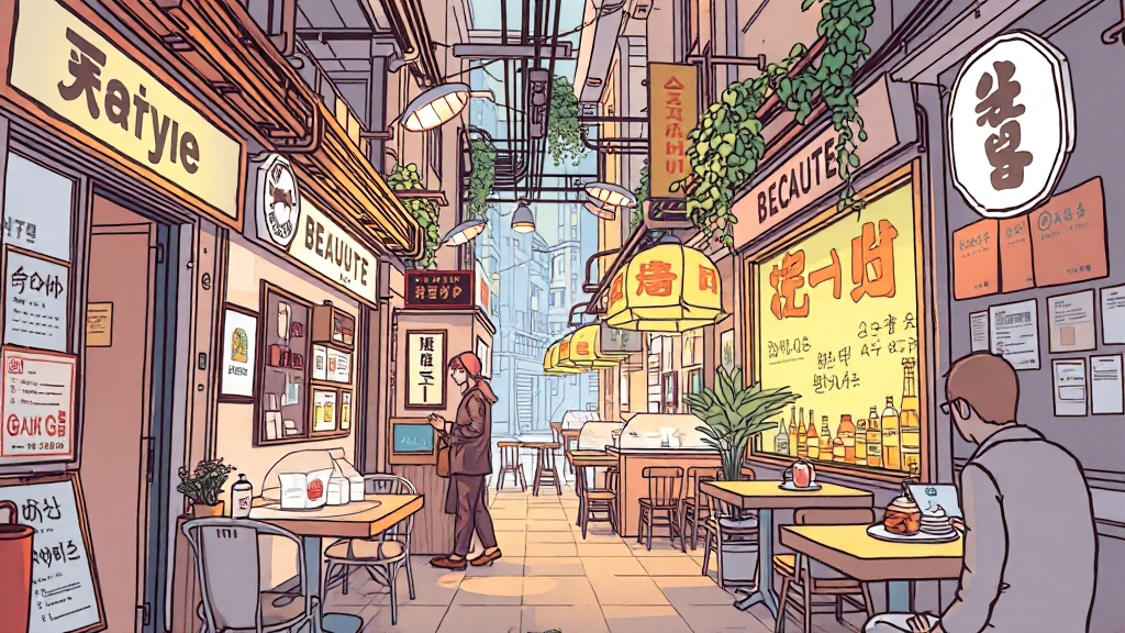 백상현 가이드와 특별한 여행 (illustration 스타일)