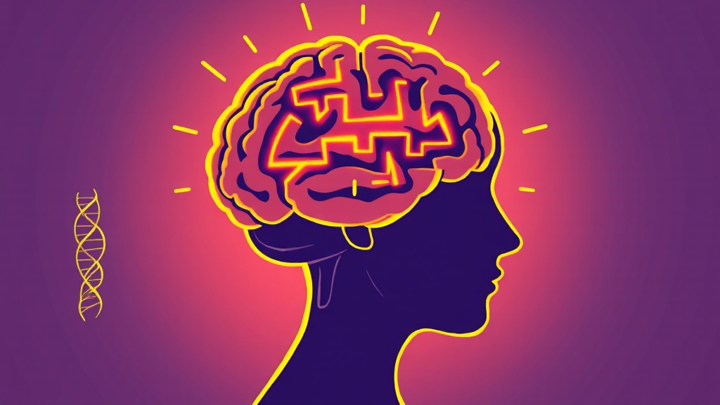 편두통, 유전일까요? (cartoon 스타일)