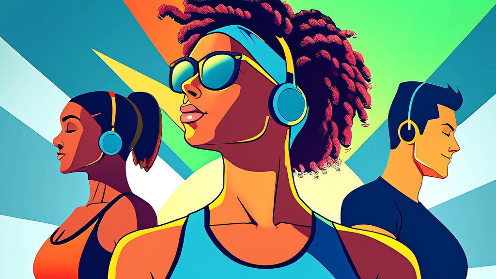 간헐적 단식이 가져오는 놀라운 건강 효과 (cartoon 스타일)