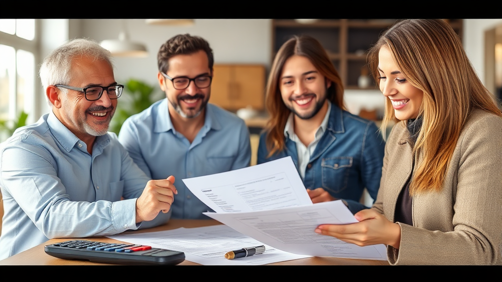 중개수수료 분쟁, 미리 알고 예방하는 방법 (realistic 스타일)