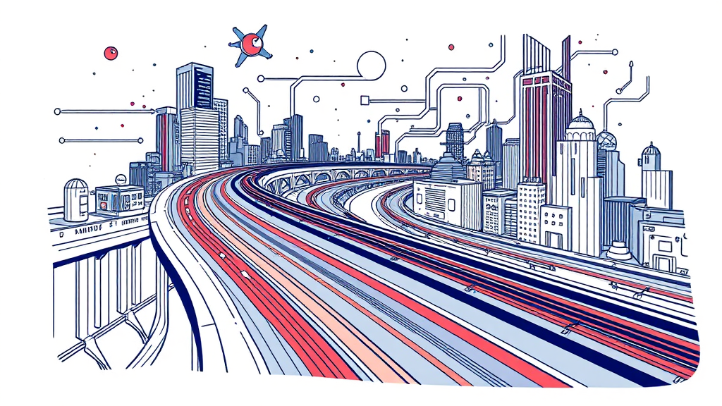 HBM 시장 현황과 중요성 (illustration 스타일)