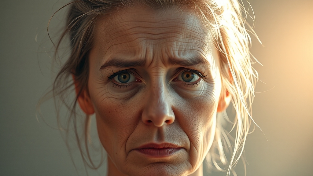 여성 탈모의 다양한 증상 (realistic 스타일)