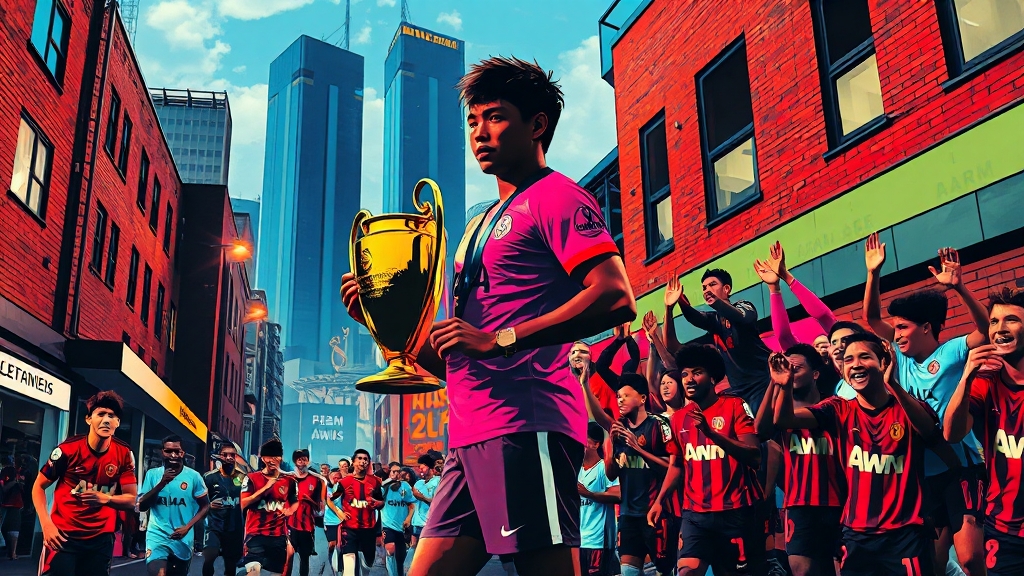 토트넘, 과거와 미래 (popart 스타일)