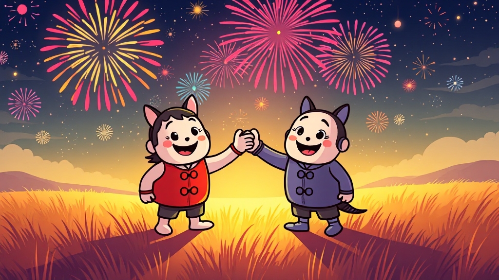 7월 3일, 행운 사주 TOP3! 🌟 (cartoon 스타일)