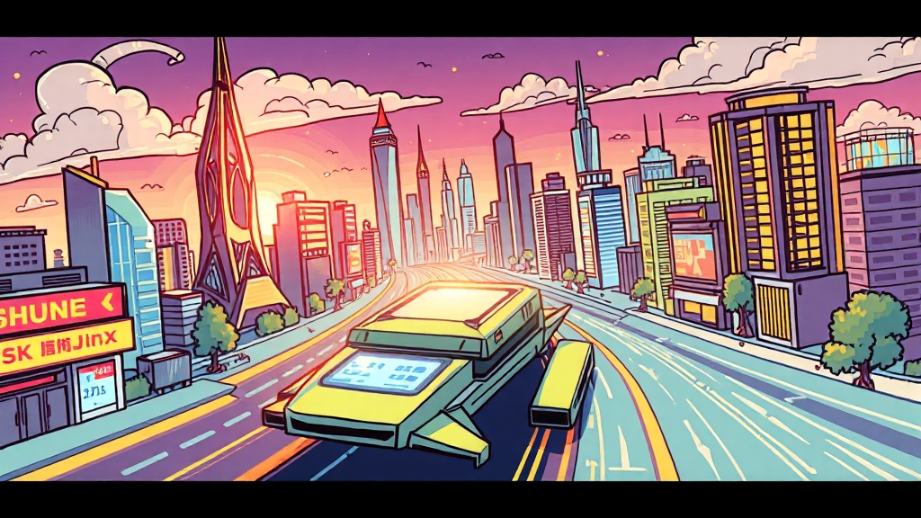 HBM 시장 경쟁력 (cartoon 스타일)