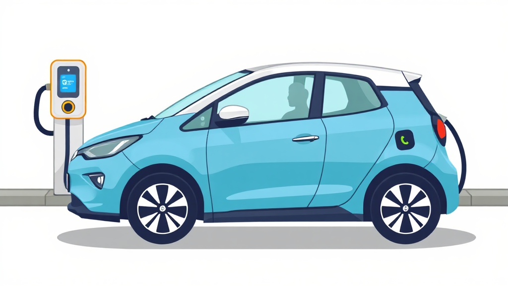 전기차 충전 요금, 얼마나 아낄 수 있을까? (cartoon 스타일)