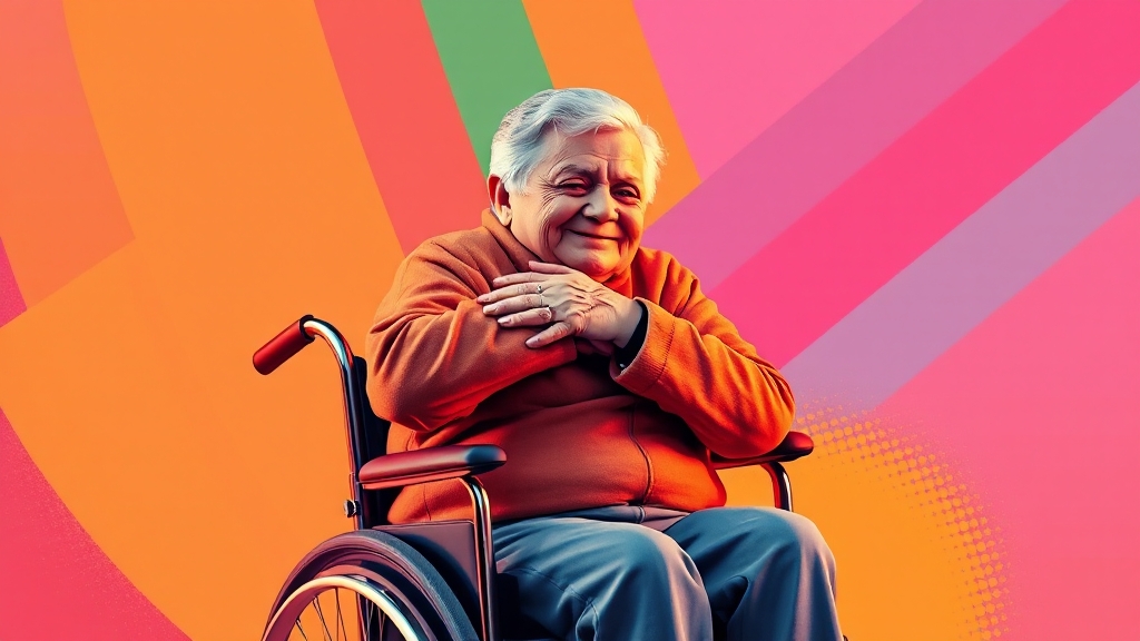 간병인보험, 왜 필요할까요? (popart 스타일)