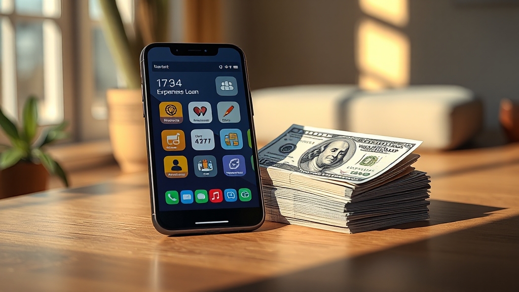 소액대출 상품 종류 비교 (realistic 스타일)