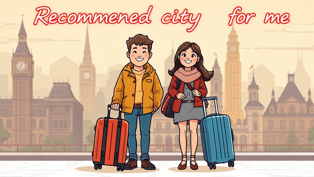 나에게 맞는 추천 도시는? (cartoon 스타일)