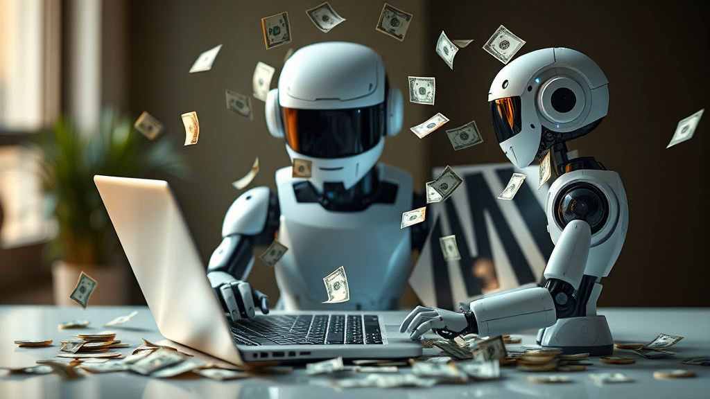 AI 부업이란? (realistic 스타일)