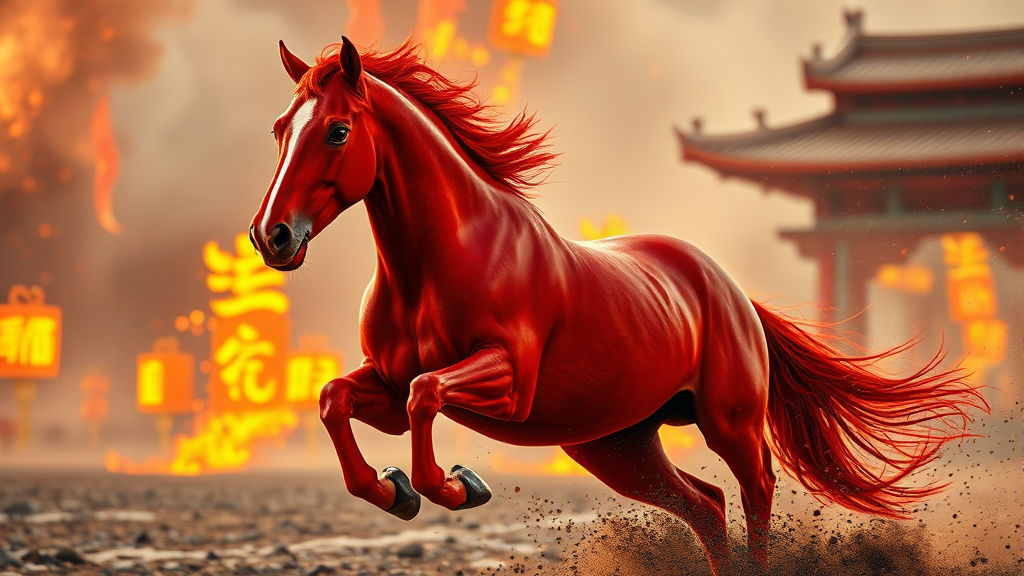 2026년 병오년의 의미와 인사말 활용 (realistic 스타일)