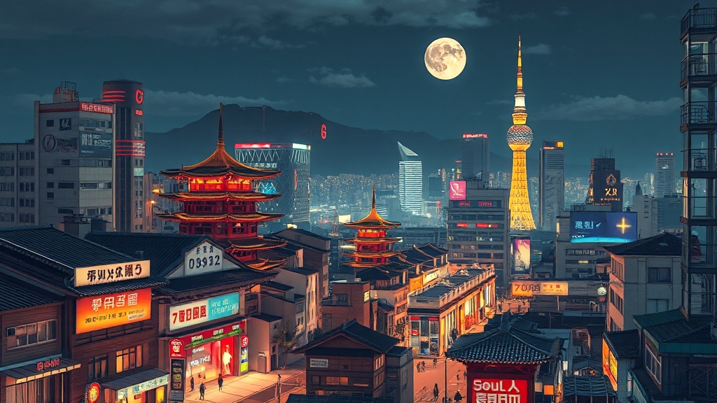 서울 지도 제작 및 배포 (realistic 스타일)