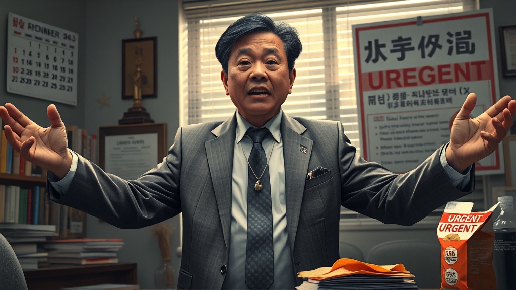 공무원 임금 논란 & 개선 방향 (realistic 스타일)