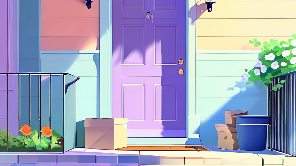 택배 분실, 원인 분석과 예방을 위한 꿀팁 (watercolor 스타일)