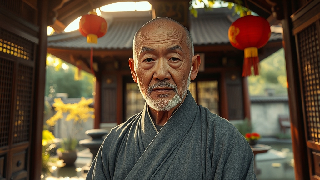 스님 꿈 관련 추가 정보 및 주의사항 (realistic 스타일)