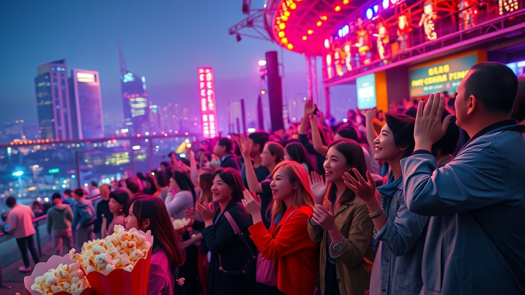 축제 개요 및 일정 (realistic 스타일)