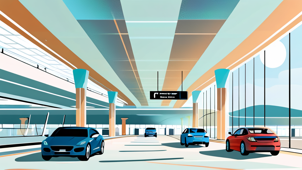 인천공항 발렛 주차 요금 비교 및 최적 선택 (watercolor 스타일)