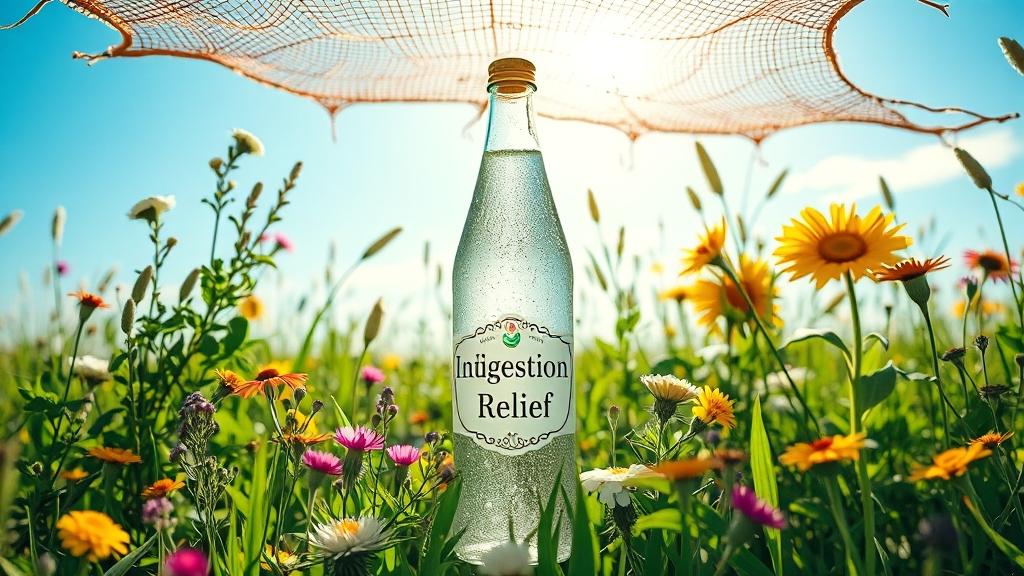 위 건강 약초, 무엇일까요? (realistic 스타일)