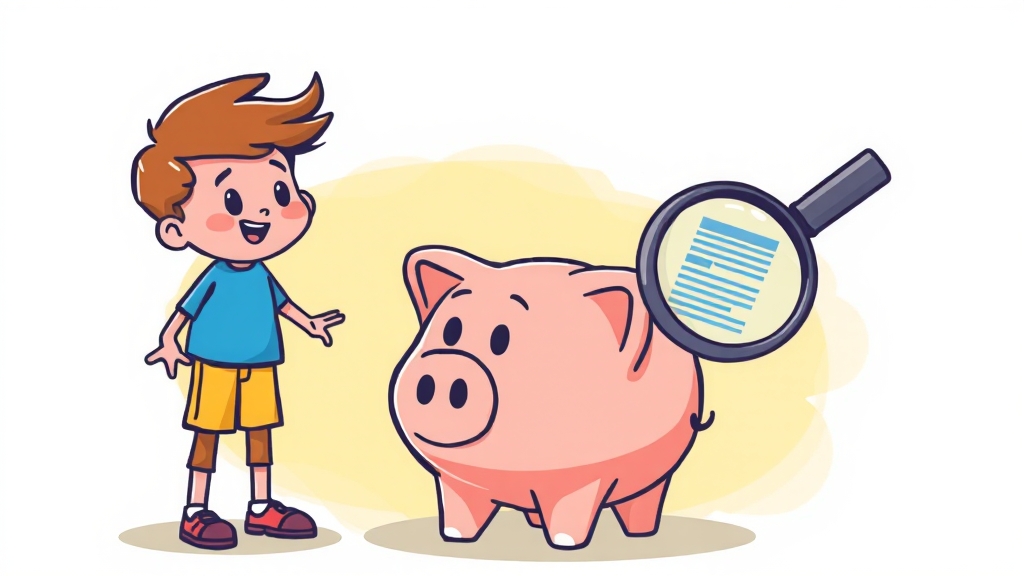 가입 조건, 꼼꼼히 확인! (cartoon 스타일)