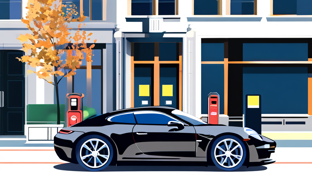 중고차 사기, GPS로 잡는 법부터 법적 쟁점까지 (illustration 스타일)