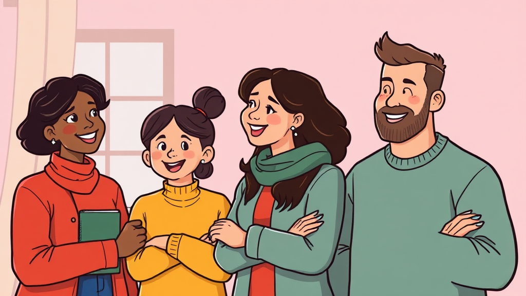 가구 유형별 근로장려금 신청 자격 상세 안내 (cartoon 스타일)