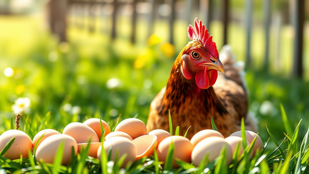 건강한 계란 고르는 꿀팁 (realistic 스타일)