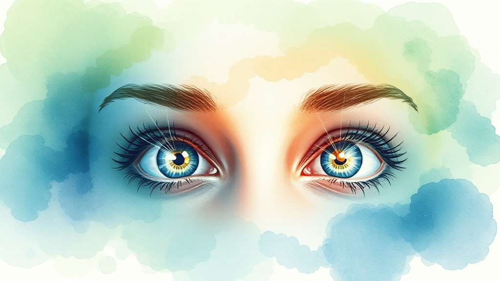 스마일 라식: 새로운 대안 (watercolor 스타일)