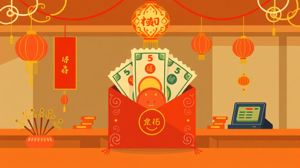 신권 교환 시기 & 장소 (illustration 스타일)