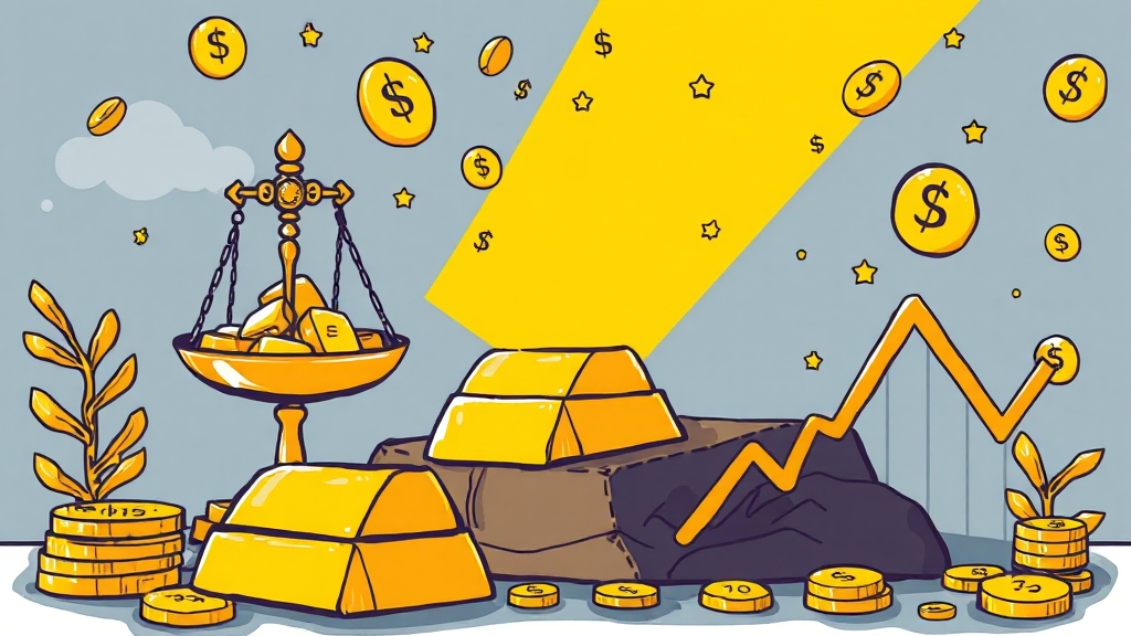 금 살 때 vs 팔 때, 왜 가격이 다를까? (cartoon 스타일)