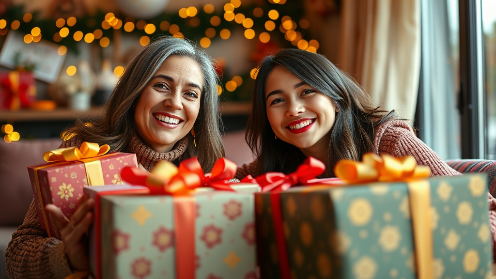 선물 선택 시 고려사항 (realistic 스타일)