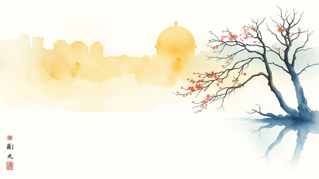 통증 및 부작용 관리 (watercolor 스타일)