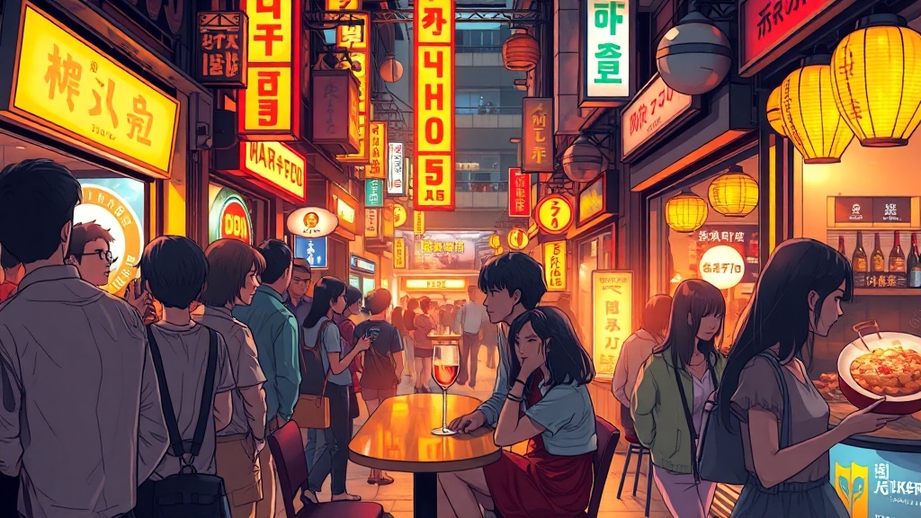 숨겨진 매력! 골목길 풍경 (illustration 스타일)