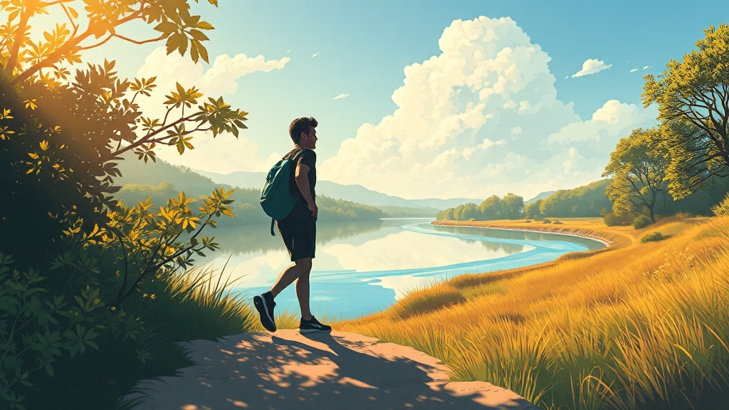 올바른 자세, 효과를 높여요! (illustration 스타일)