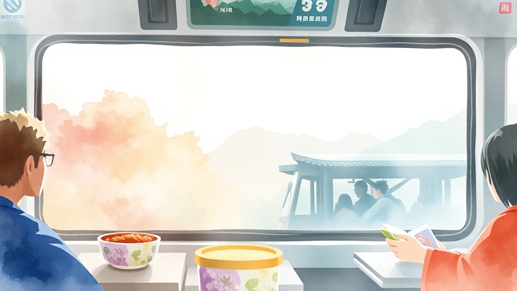 교통 정보 & 편의 시설 (watercolor 스타일)