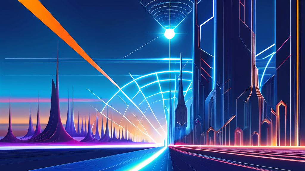 양자컴퓨터 시장의 미래와 성장 잠재력 (illustration 스타일)