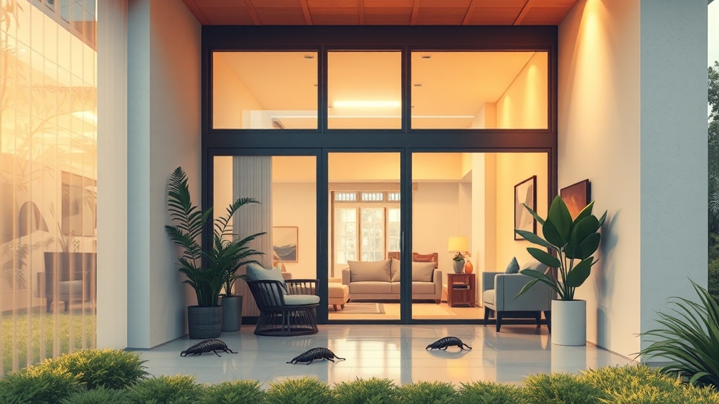 지네가 싫어하는 환경 만들기 (illustration 스타일)