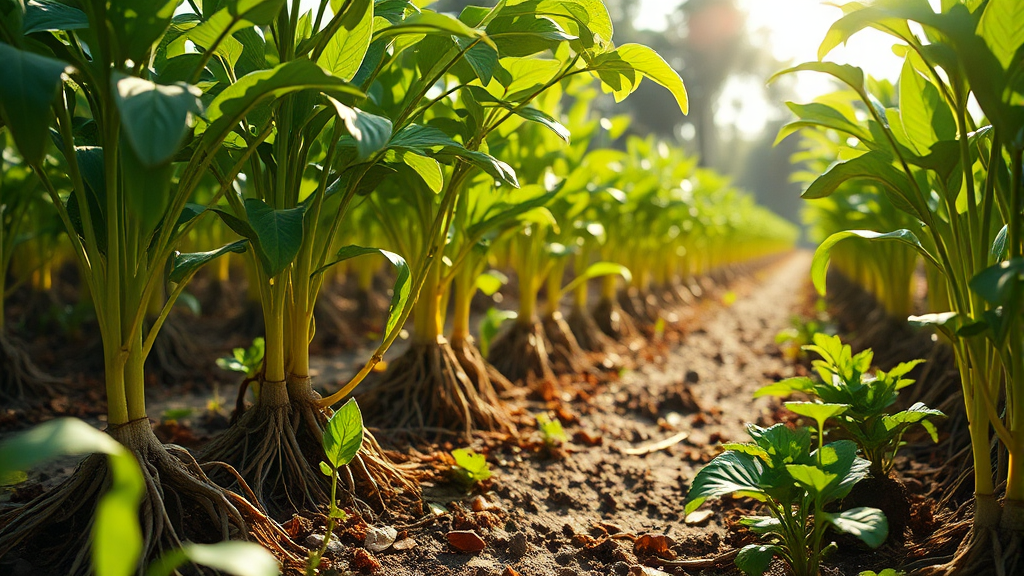 히카마, 장 건강에 미치는 놀라운 영향 (realistic 스타일)