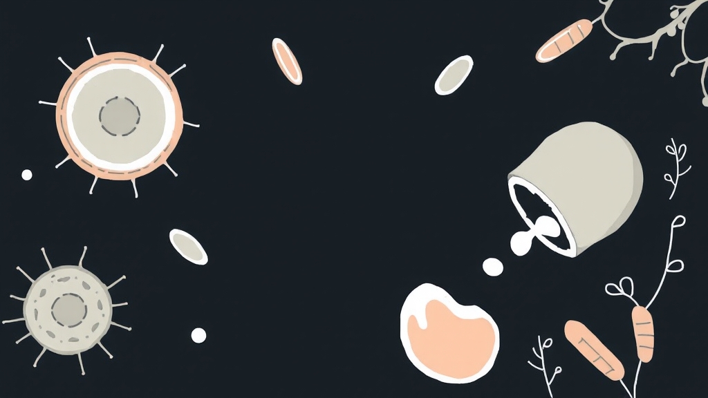 섭취 시 주의사항 및 부작용 (illustration 스타일)