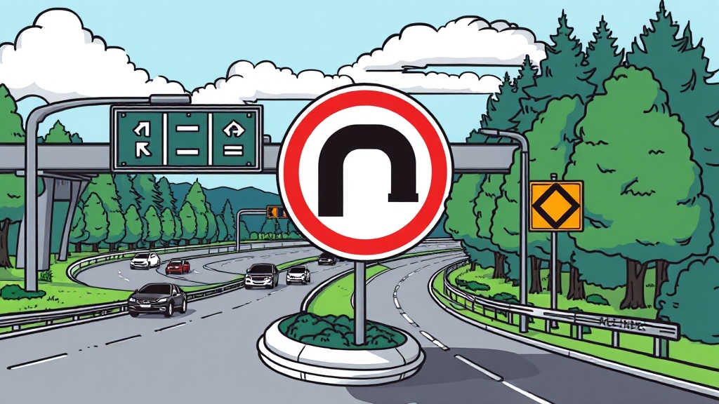 회차 가능 휴게소, 찾는 방법 (cartoon 스타일)